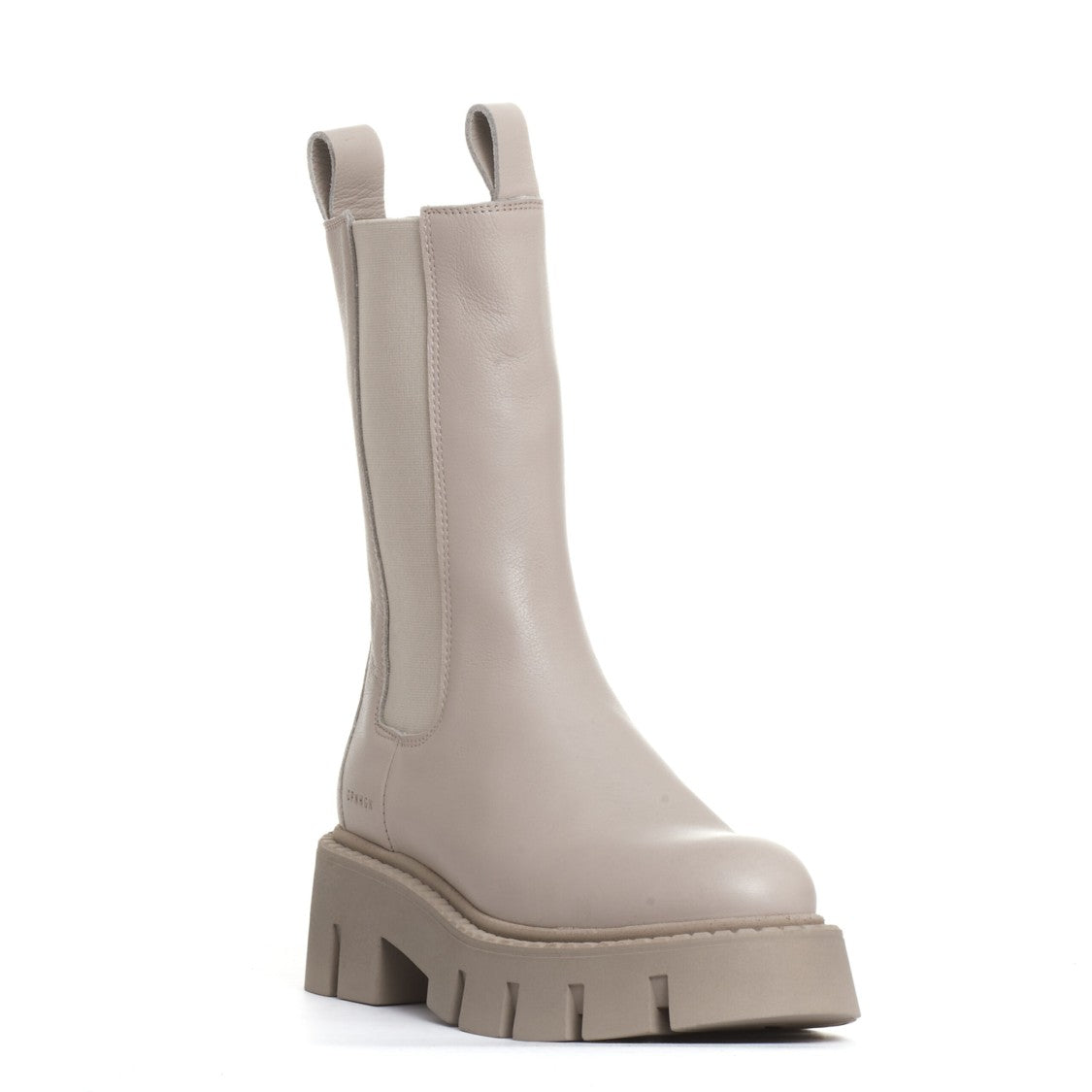 Copenhagen Chelsea Boot Tank Bottom Beige Leather