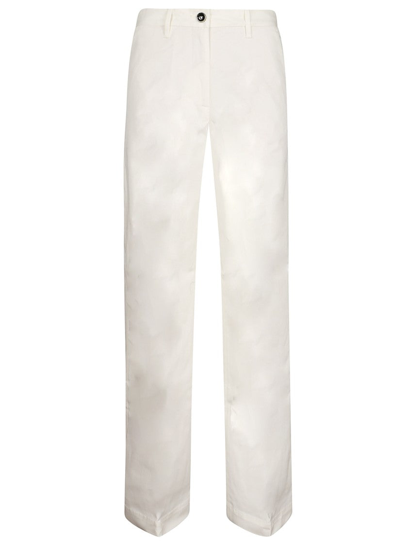 Nine In The Morning Straight Leg Subtle Logo Pants