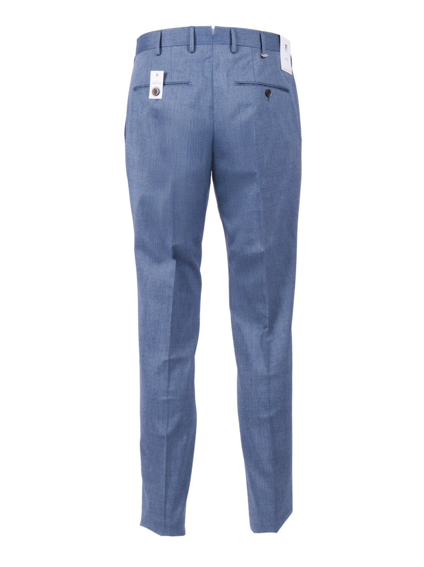 Pt01 Gentleman Single Pleat Straight-Leg Pants