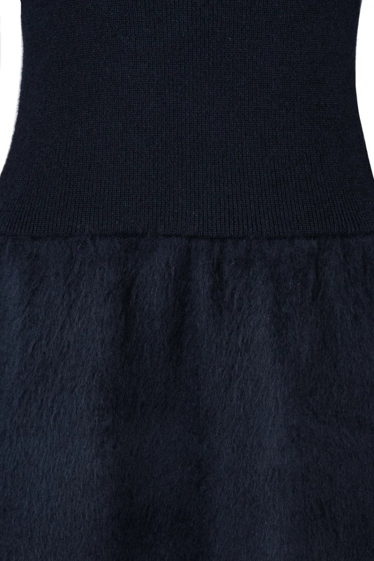 Fabiana Filippi Long Knit Dress - Black