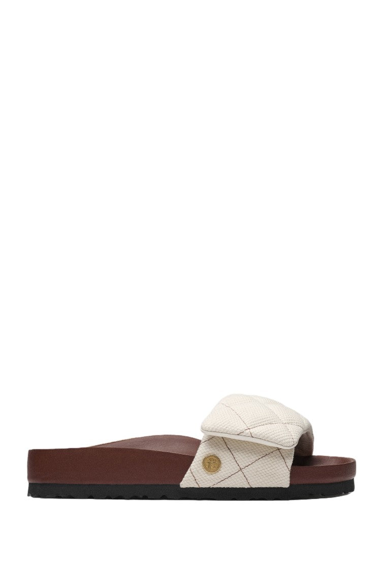 Birkenstock Canvas Sylt Padded Hook-And-Loop Sandals