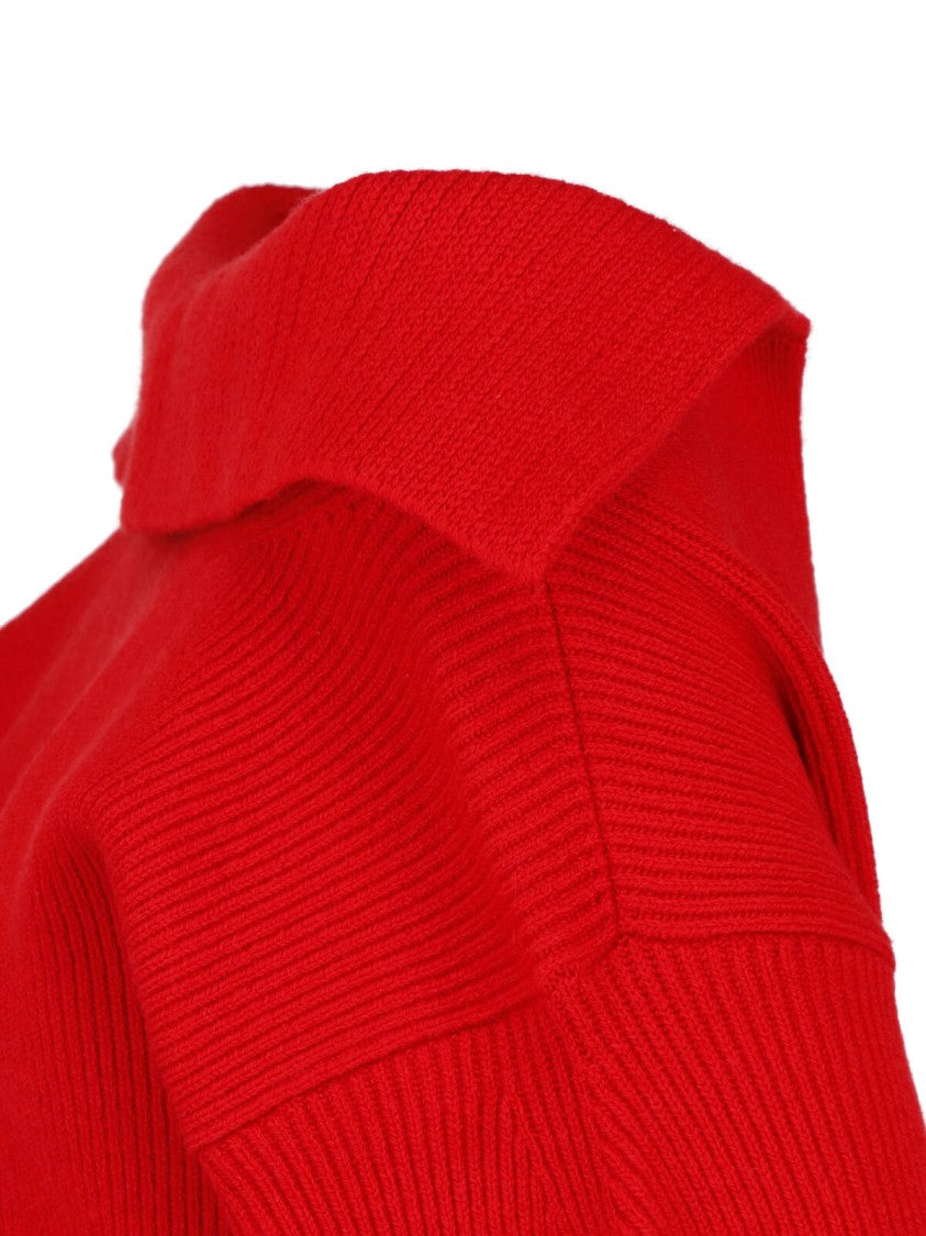 Givenchy Knit Midi Dress In Cashmere With Asymmetrical Hem