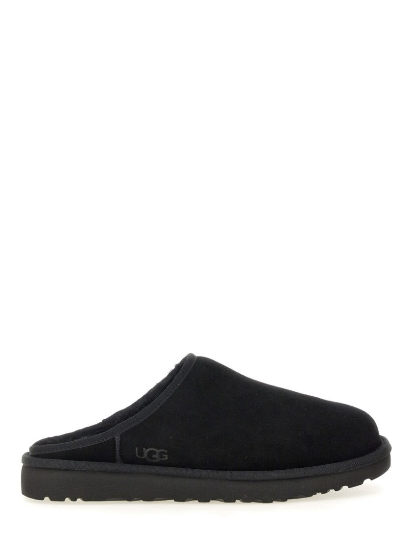 Ugg Classic Smooth Leather Slip-On Loafers