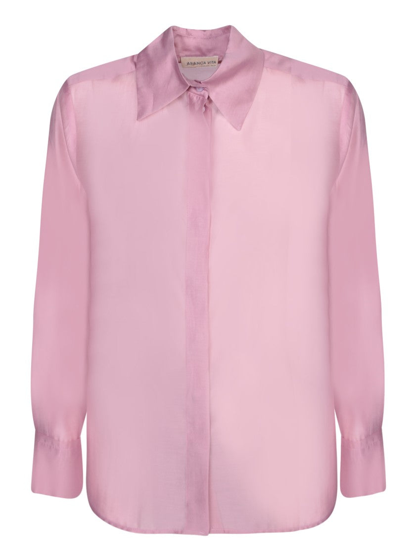 Blanca Vita Lightweight Lyocell Muslin Shirt