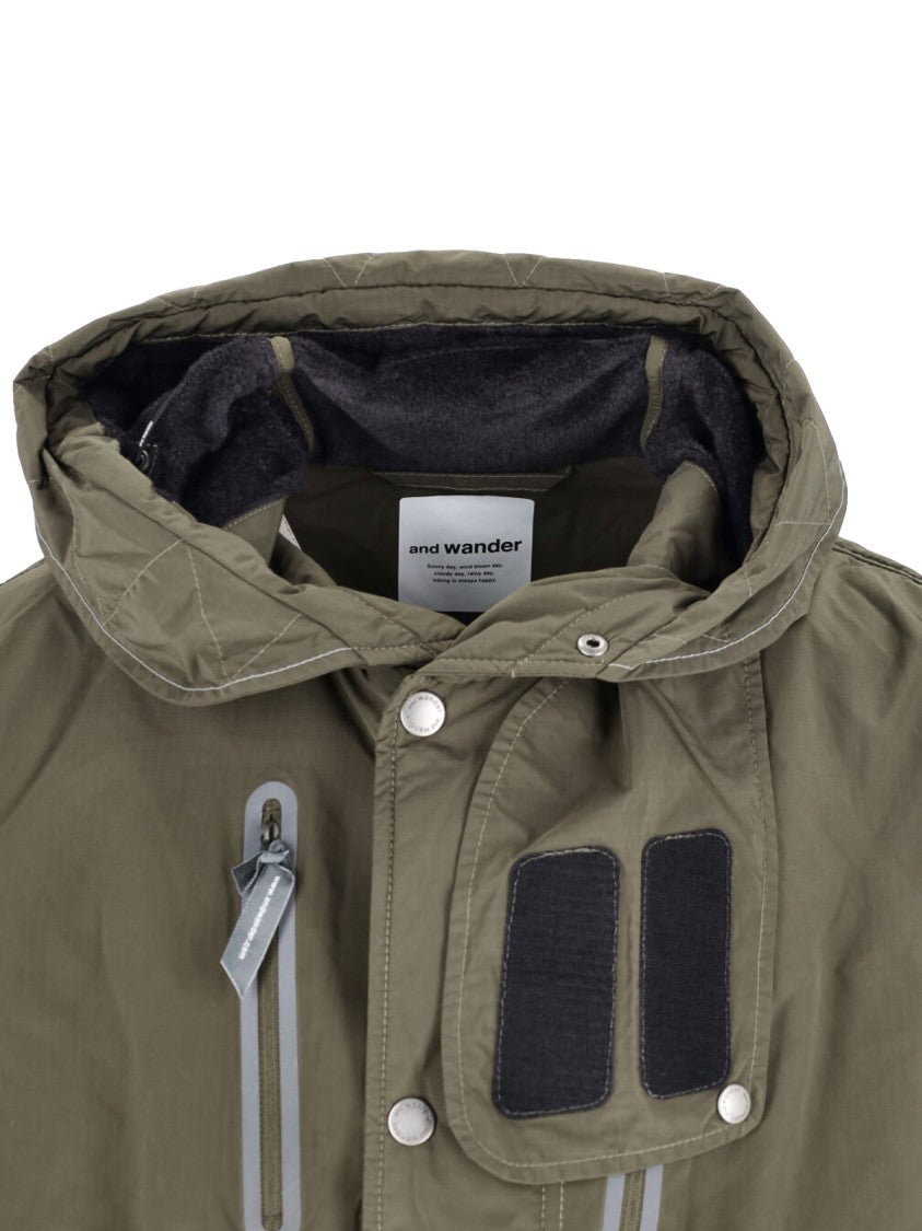 And Wander "Fishtail Octa" Jacket – Green