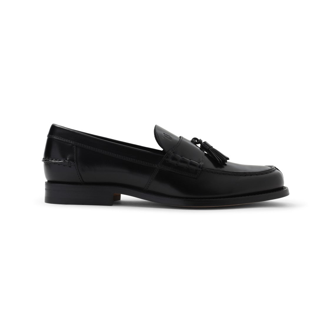 Tod's Black Nappa Leather Loafer