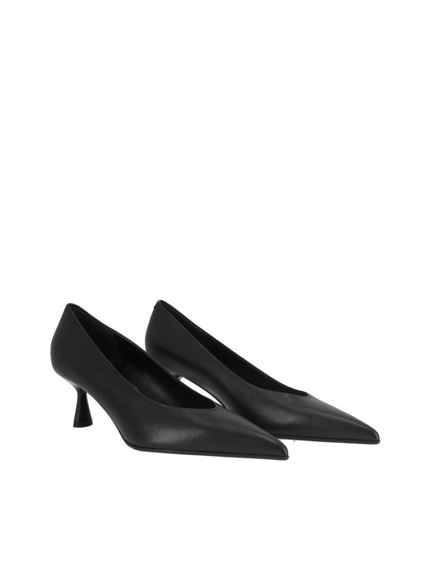 Sergio Levantesi Black Beatrix67 Kitten-Heel Pumps