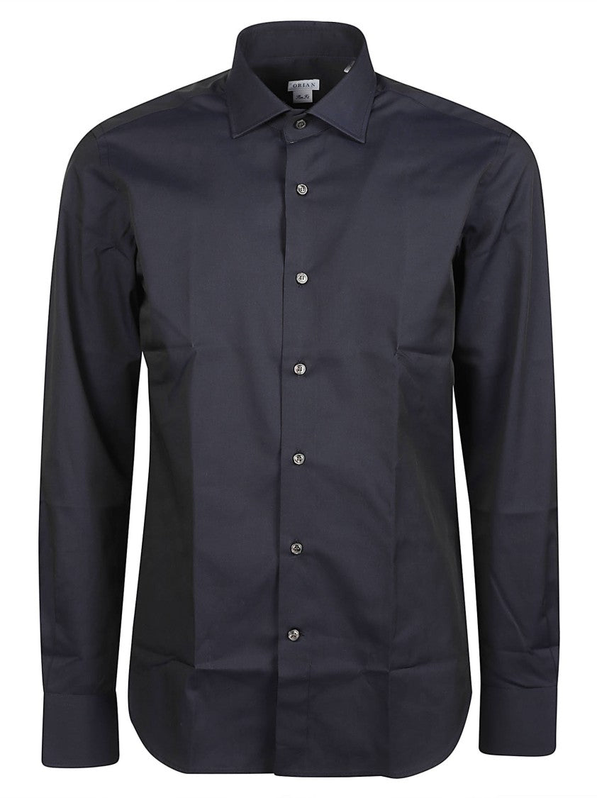 Orian Slim Cotton Long Sleeve Casual Shirt