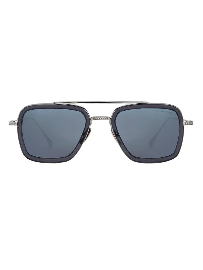 Dita Metallic Geometric Frame Dita Sunglasses