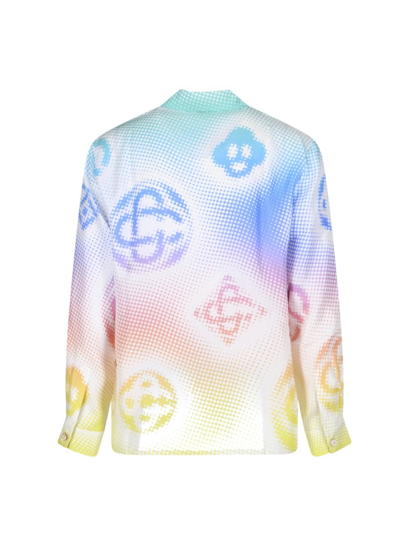 Casablanca "Halftone Logo" Shirt Multicolor