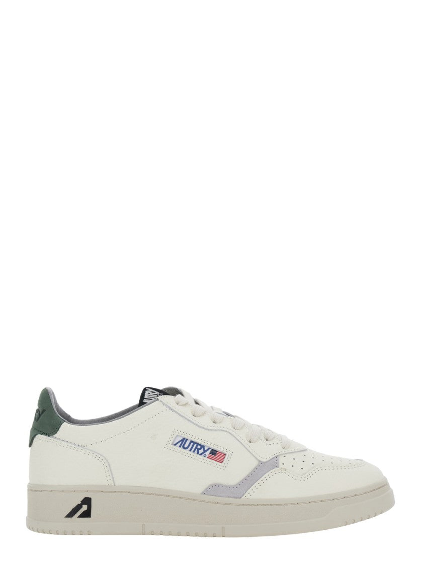 Autry Medalist' White Low Top Sneakers