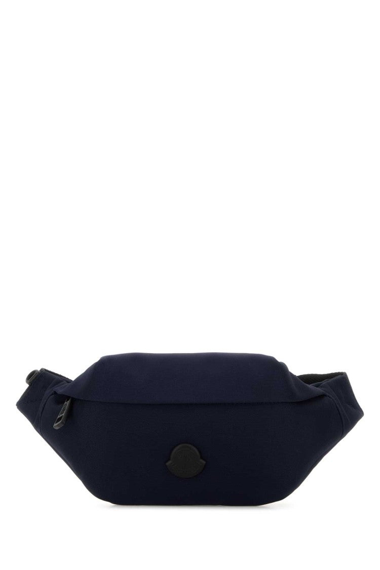 Moncler Navy Blue Fabric Small Durance Belt Bag