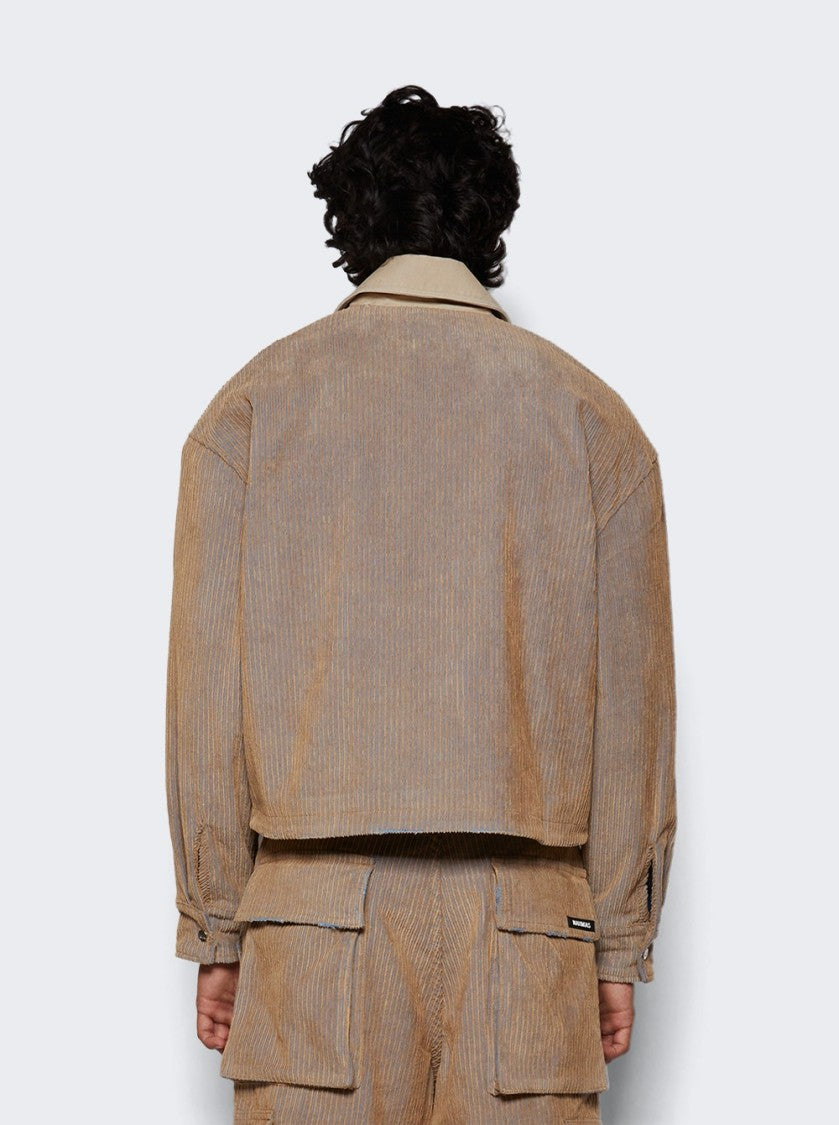 Nahmias Corduroy Box Jacket Beige