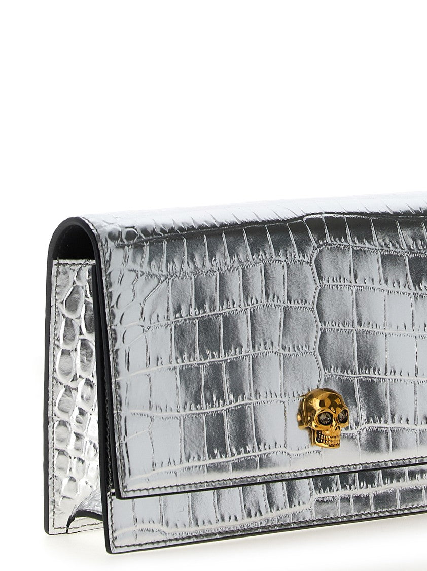 Mcqueen 'Skull' Small Crossbody Bag