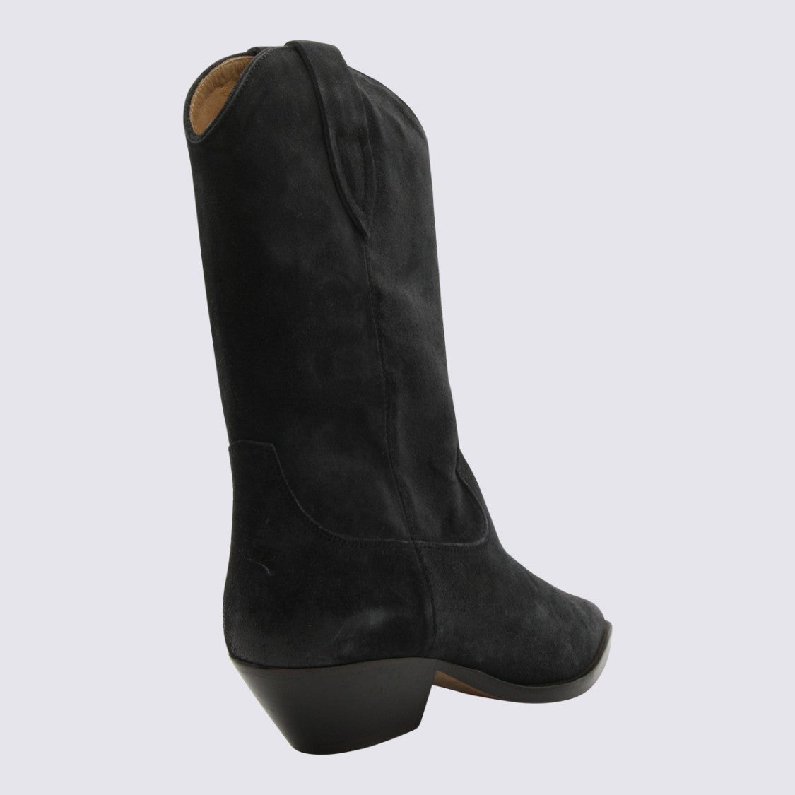 Isabel Marant Mid-Calf Boots With Pointed Toe And Structured Silhouette