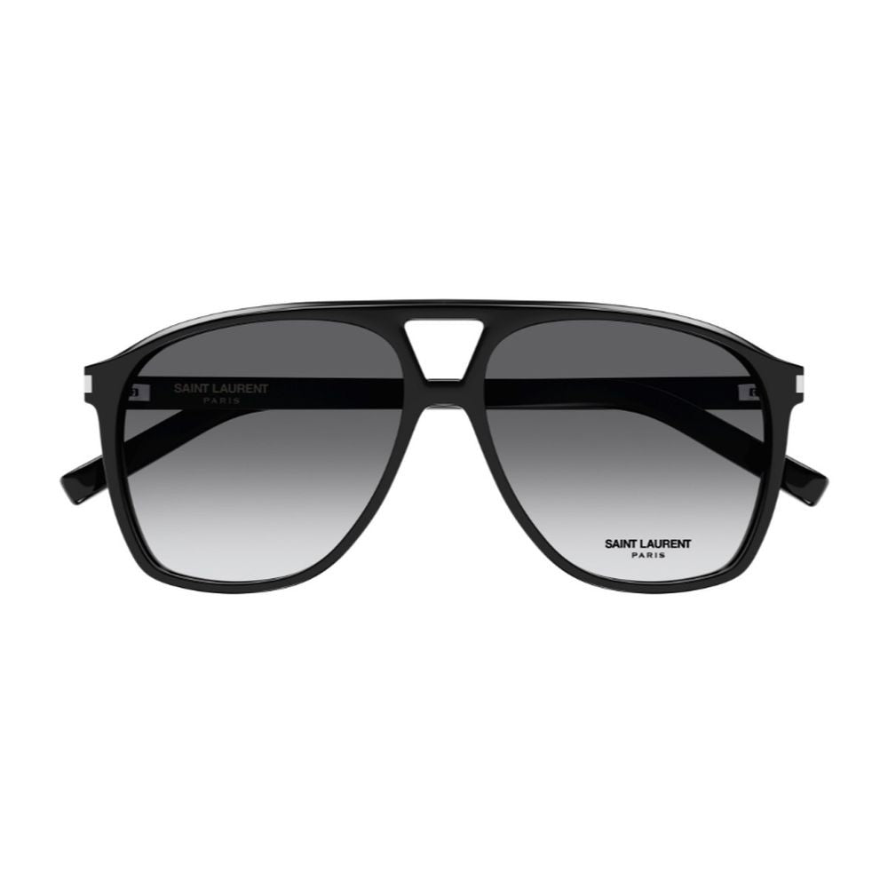 Saint Laurent Sl 596 Dune Linea Corner Angle Oversized Aviator Sunglasses