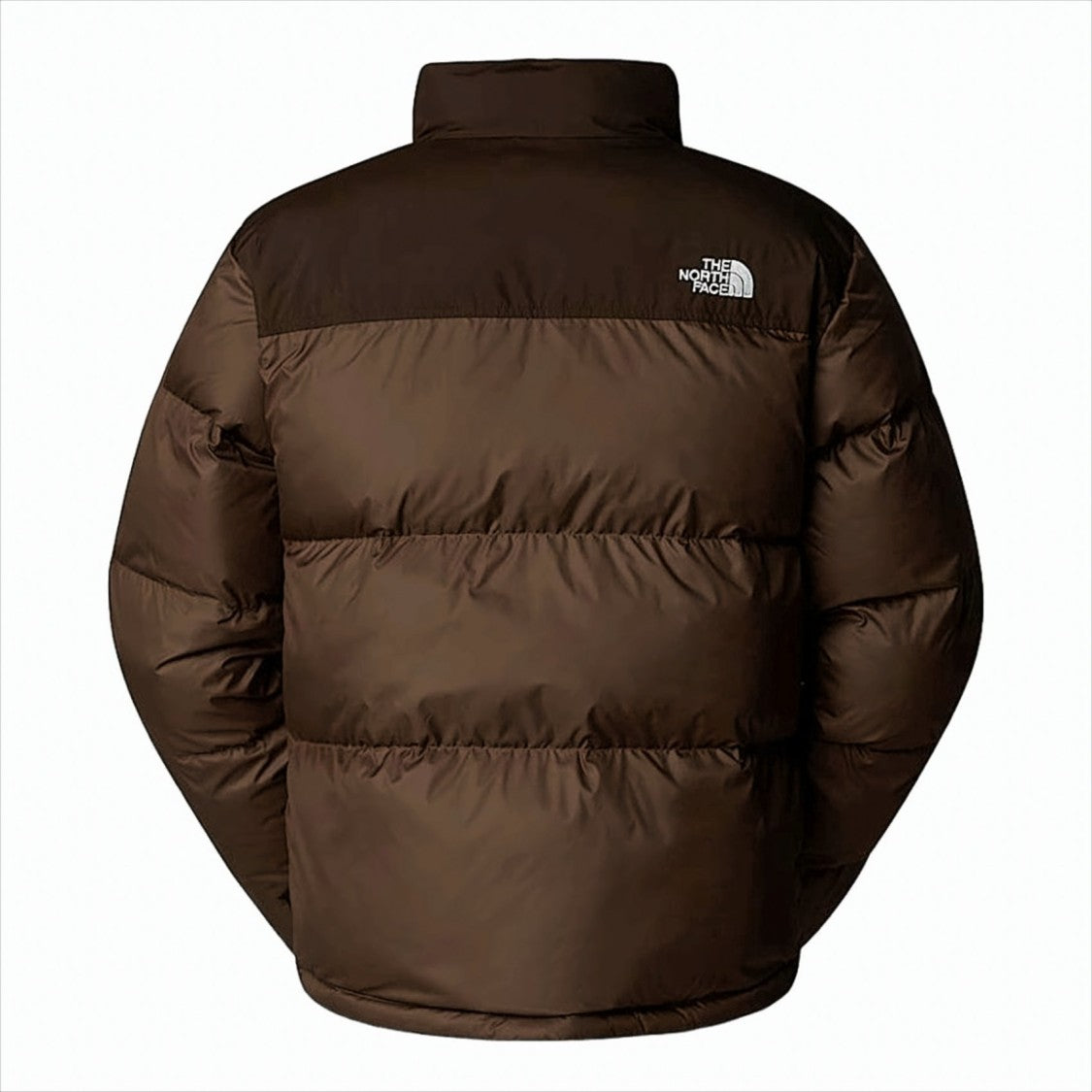 The North Face Two-Tone Insulated Saikuru Jacket With Geometric Design