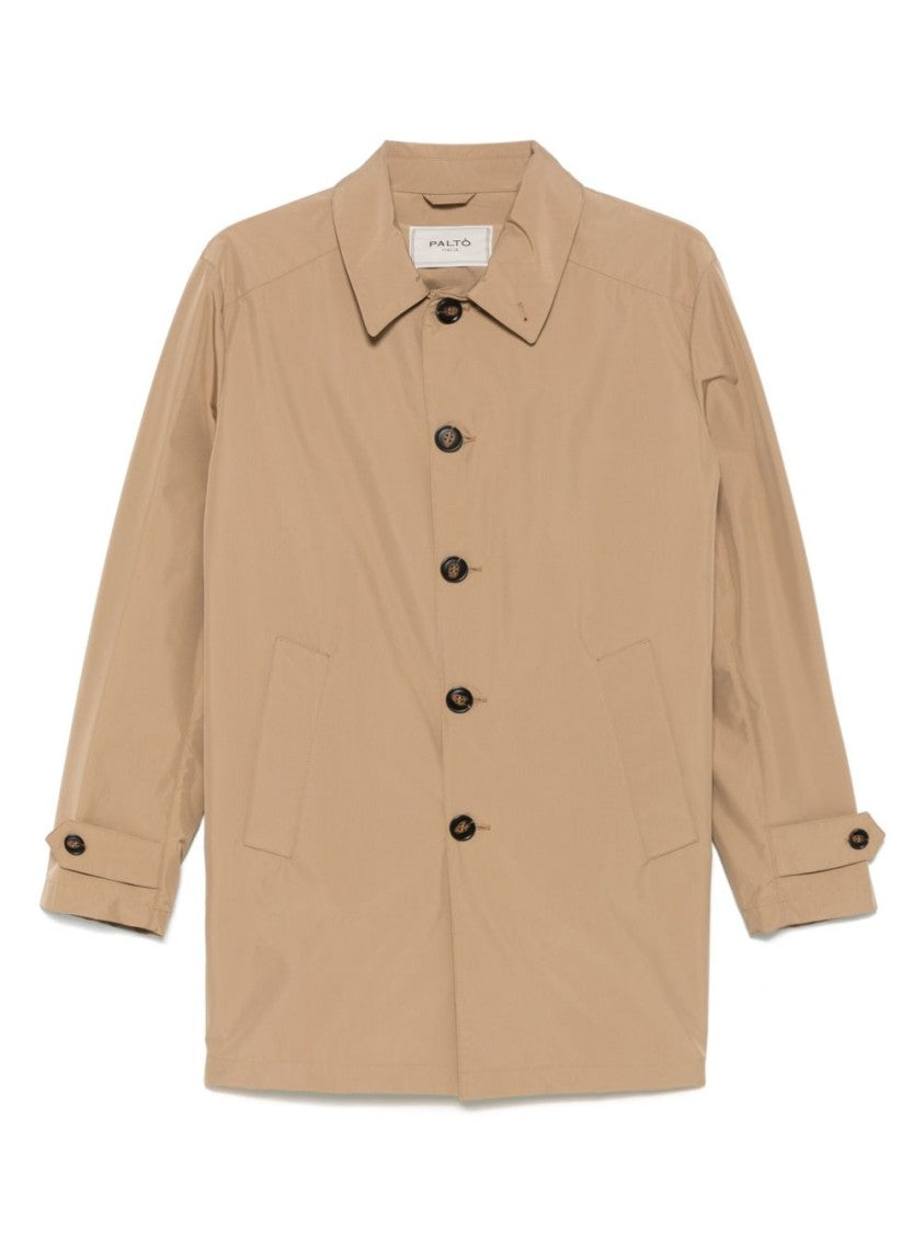 Paltò Sand Brown Trench Coat