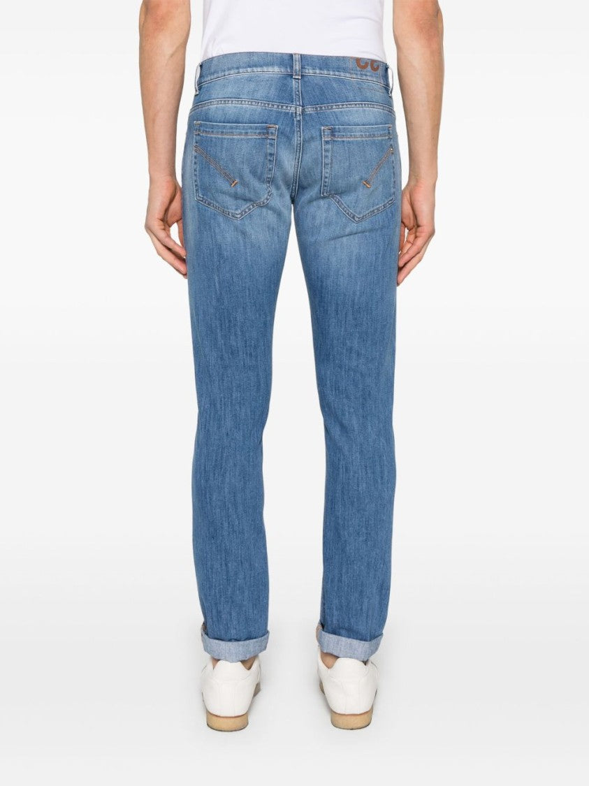 Dondup Slim-Fit Light Blue Jeans
