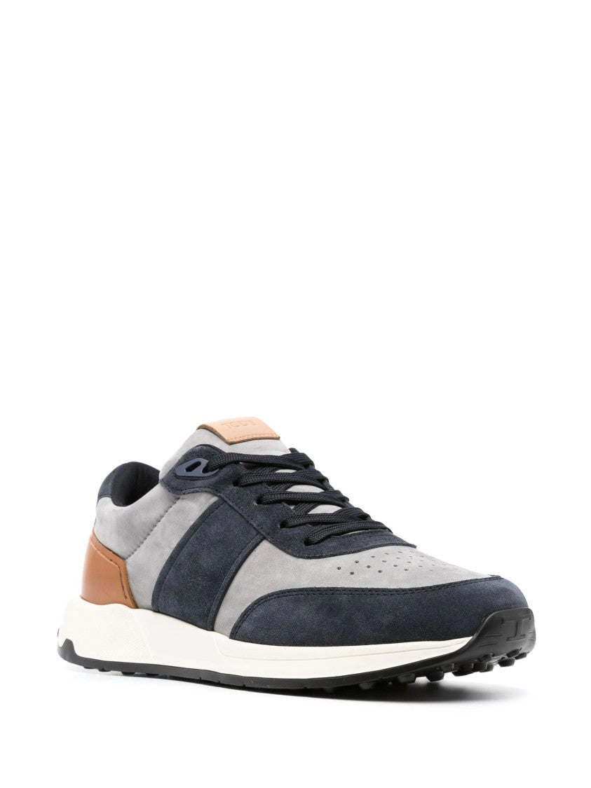 Tod's Elegant Leather And Nylon Sneakers
