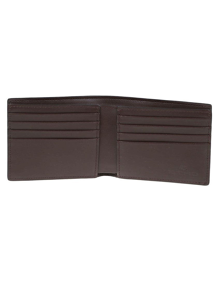 Etro Arnica Paisley Cotton-Blend Wallet