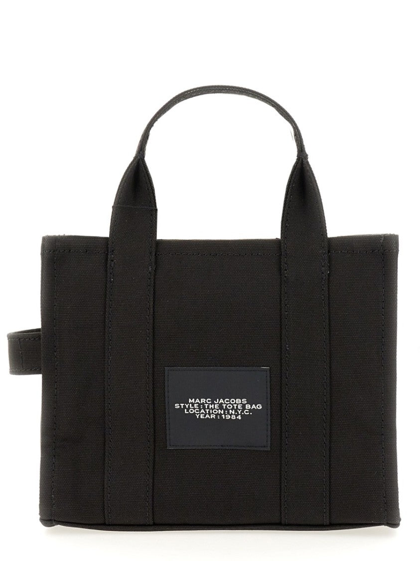 Marc Jacobs Sturdy Cotton Small Tote Bag With Detachable Strap