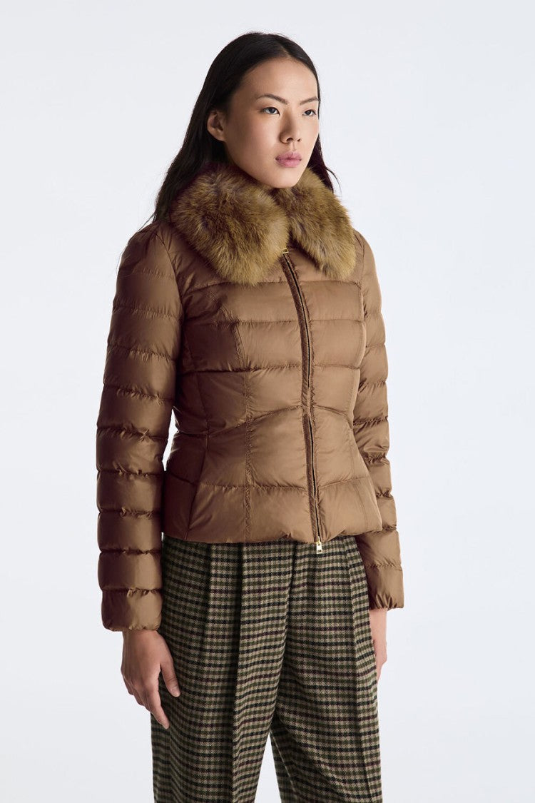 Peuterey Camel Down Puffer Jacket