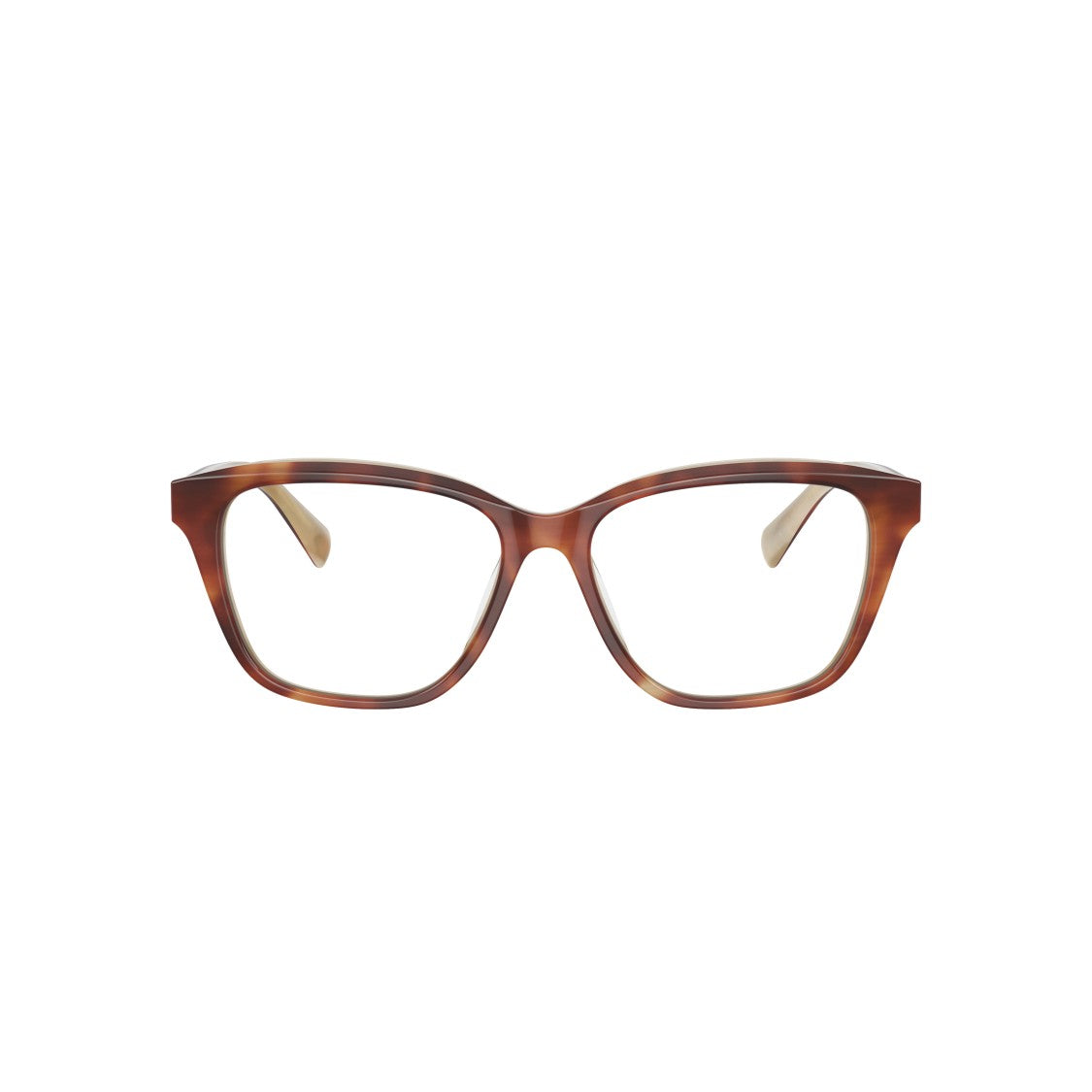 Brunello Cucinelli 0Bc3004 Translucent Beige Cat-Eye Sunglasses With Tortoiseshell Arms