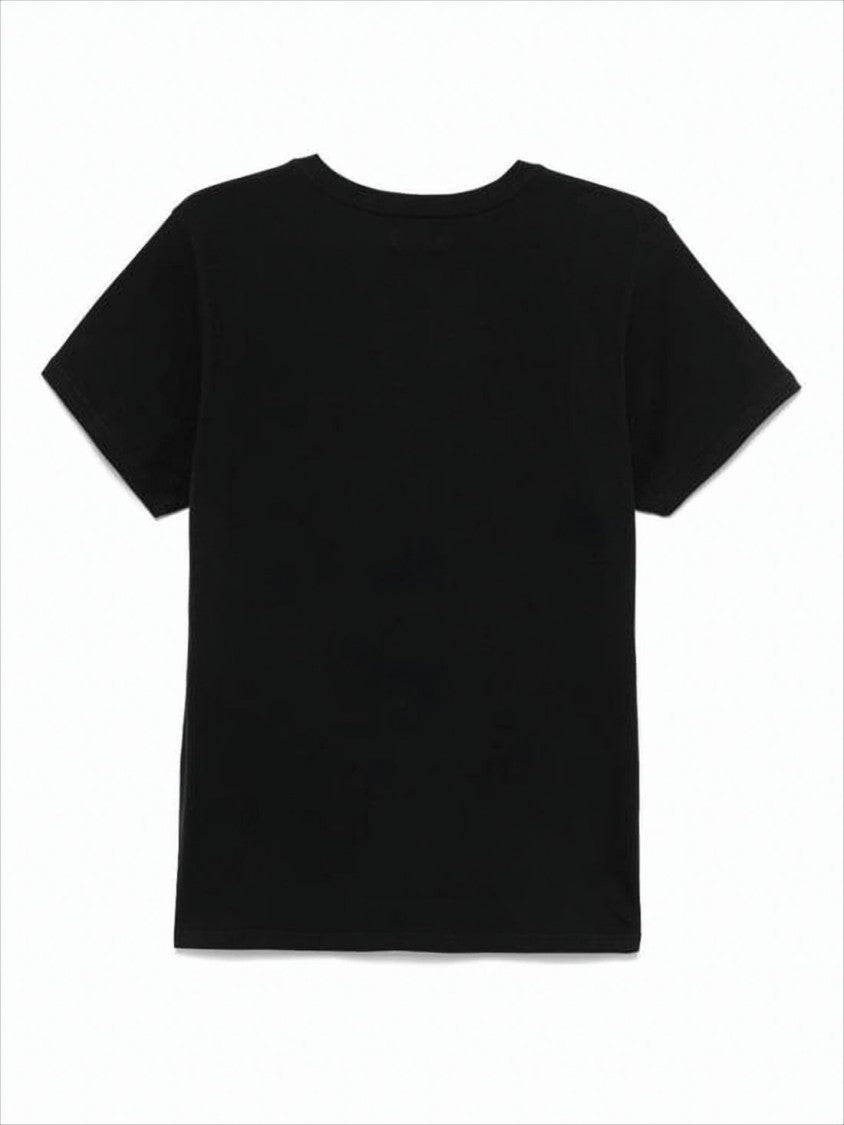 Isabel Marant Minimalist Black Cotton Short-Sleeve T-Shirt