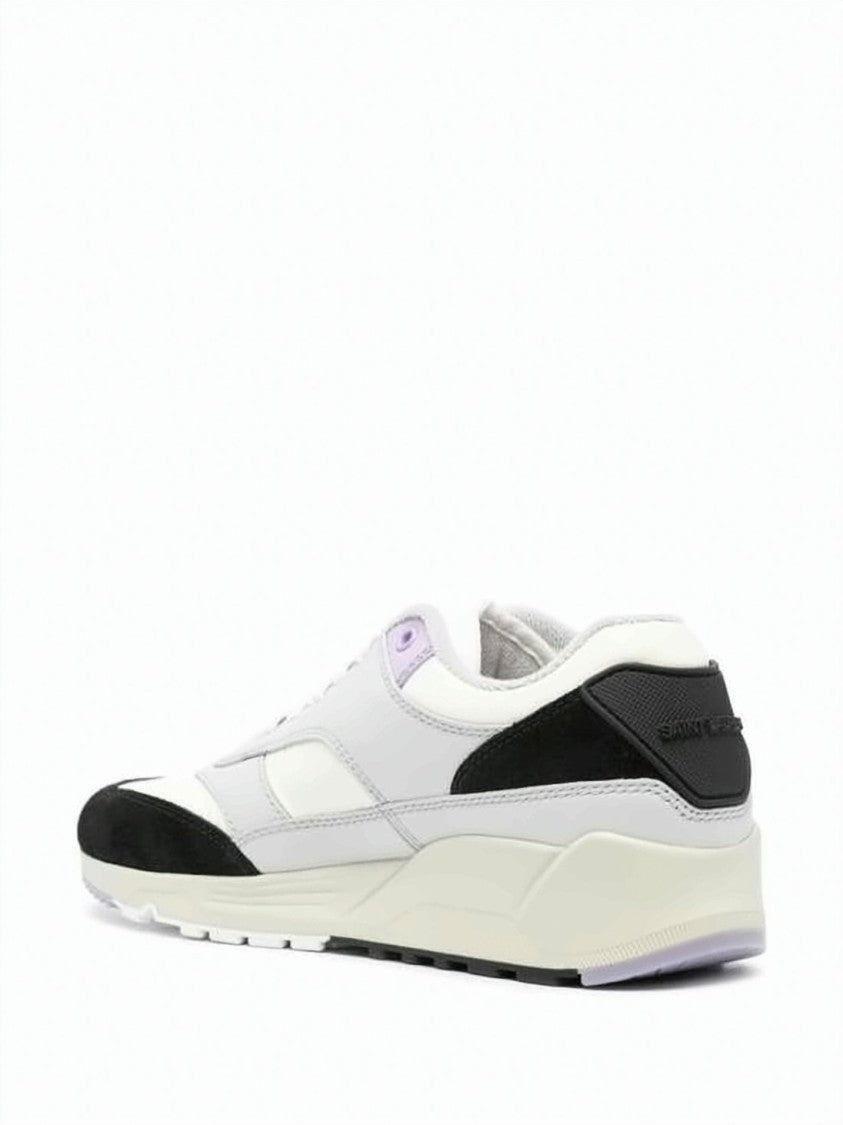 Saint Laurent Nylon And Calf Leather Sneakers