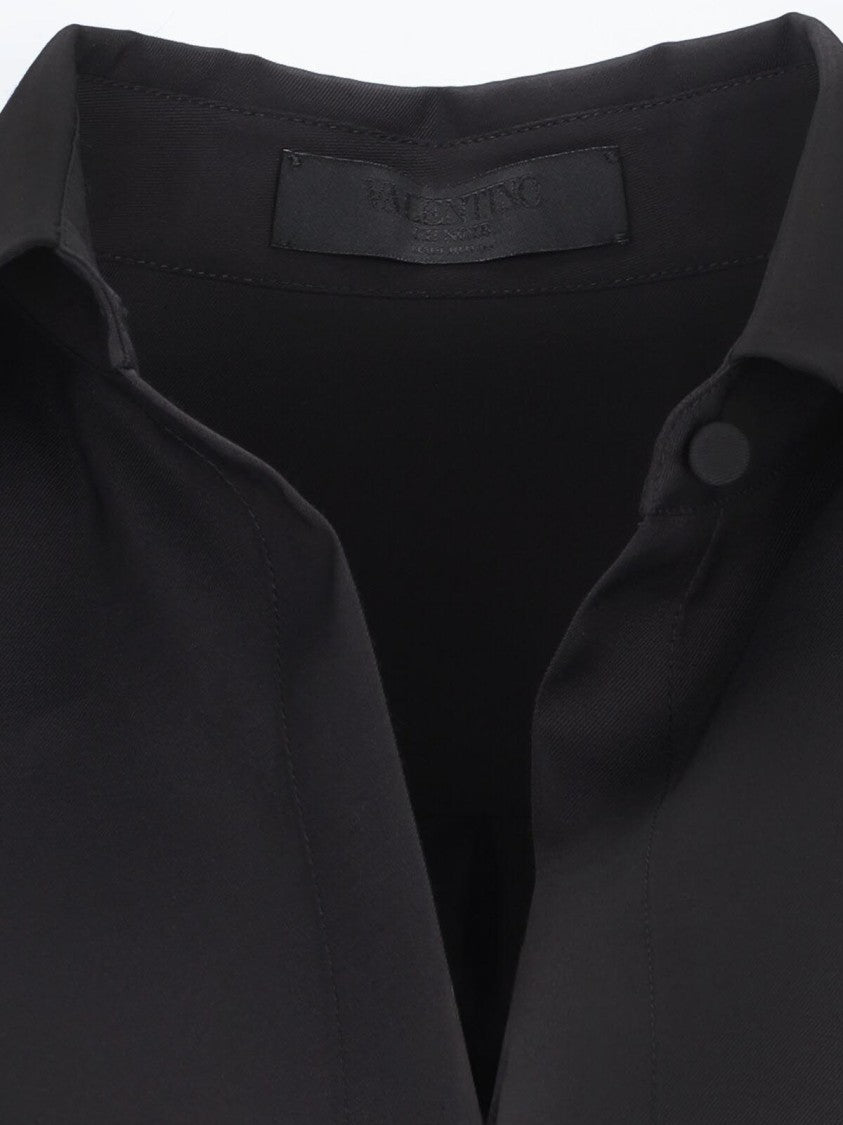 Valentino Drawstring Shirt – Black