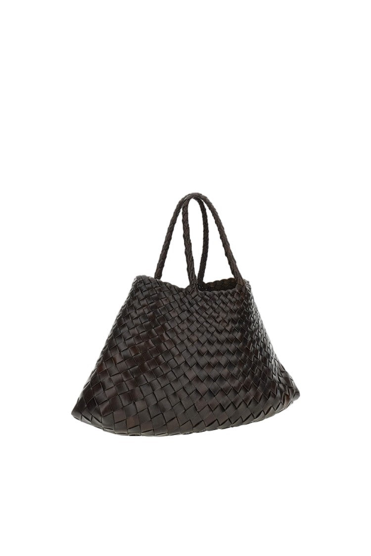 Dragon Diffusion Handwoven Buffalo Calf Leather Santa Croce Small Bag