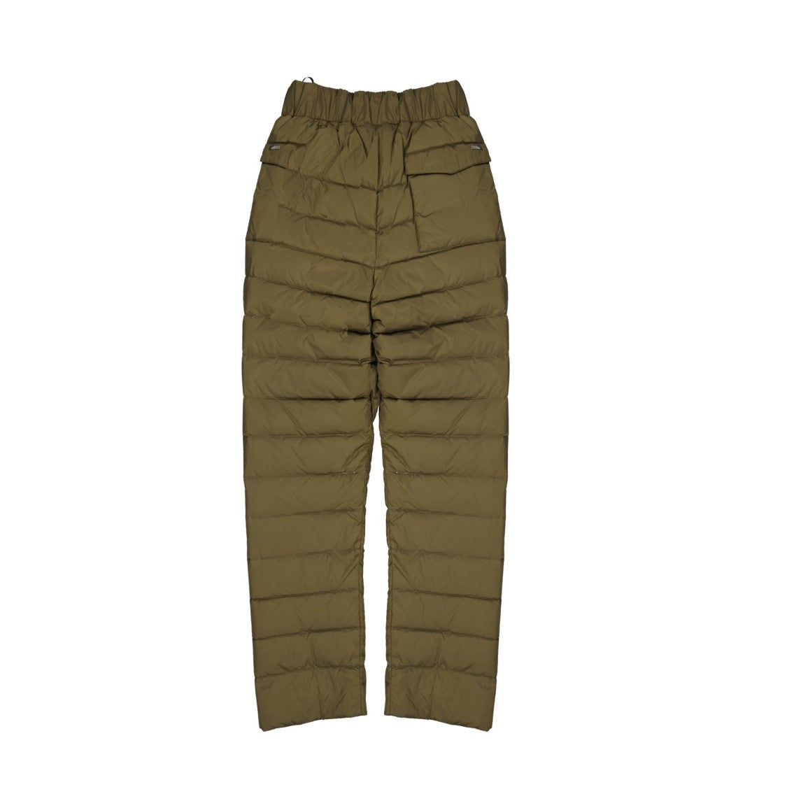 Herno Quilted Padded Pants With Slim Tapered Fit