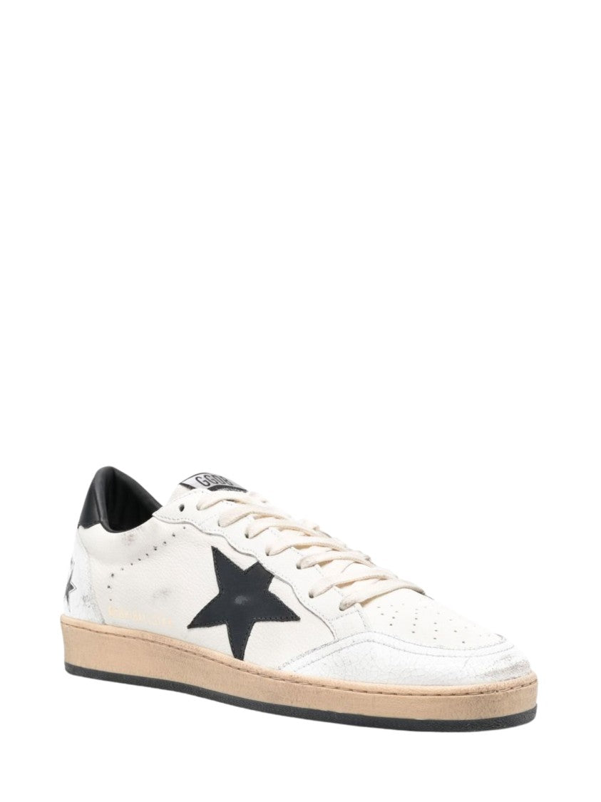 Golden Goose Leather Ballstar Sneakers