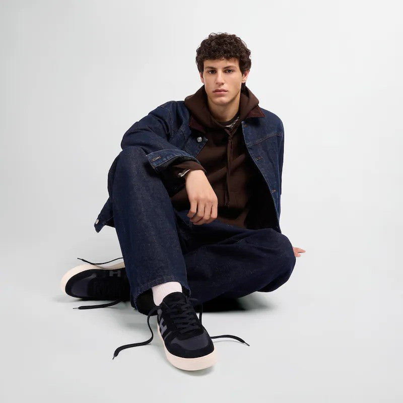 Hogan Suede Leather Low-Top Sneakers