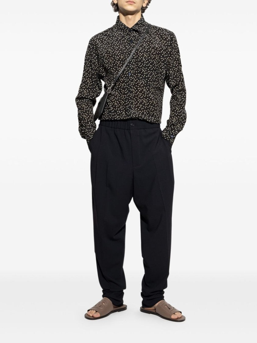 Dolce & Gabbana Brown Sandals With Design And Prominent Logo