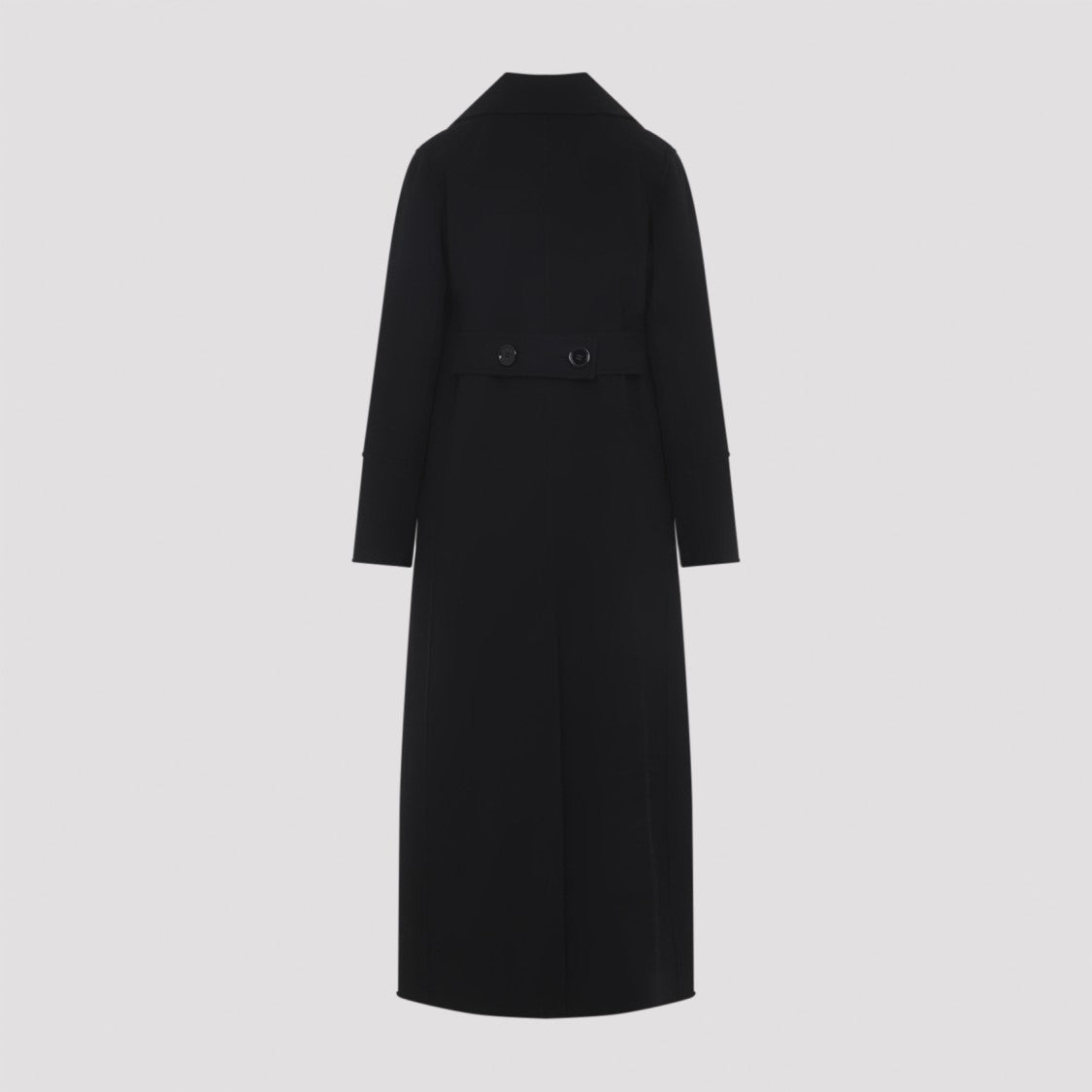 Max Mara Long Tailored Coat With Double-Breasted Front
