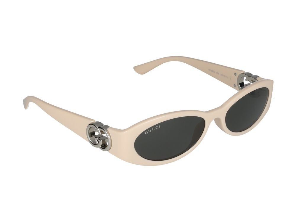 Gucci Sunglasses Gg1660s 004 Ivory Ivory Grey 54/16/135