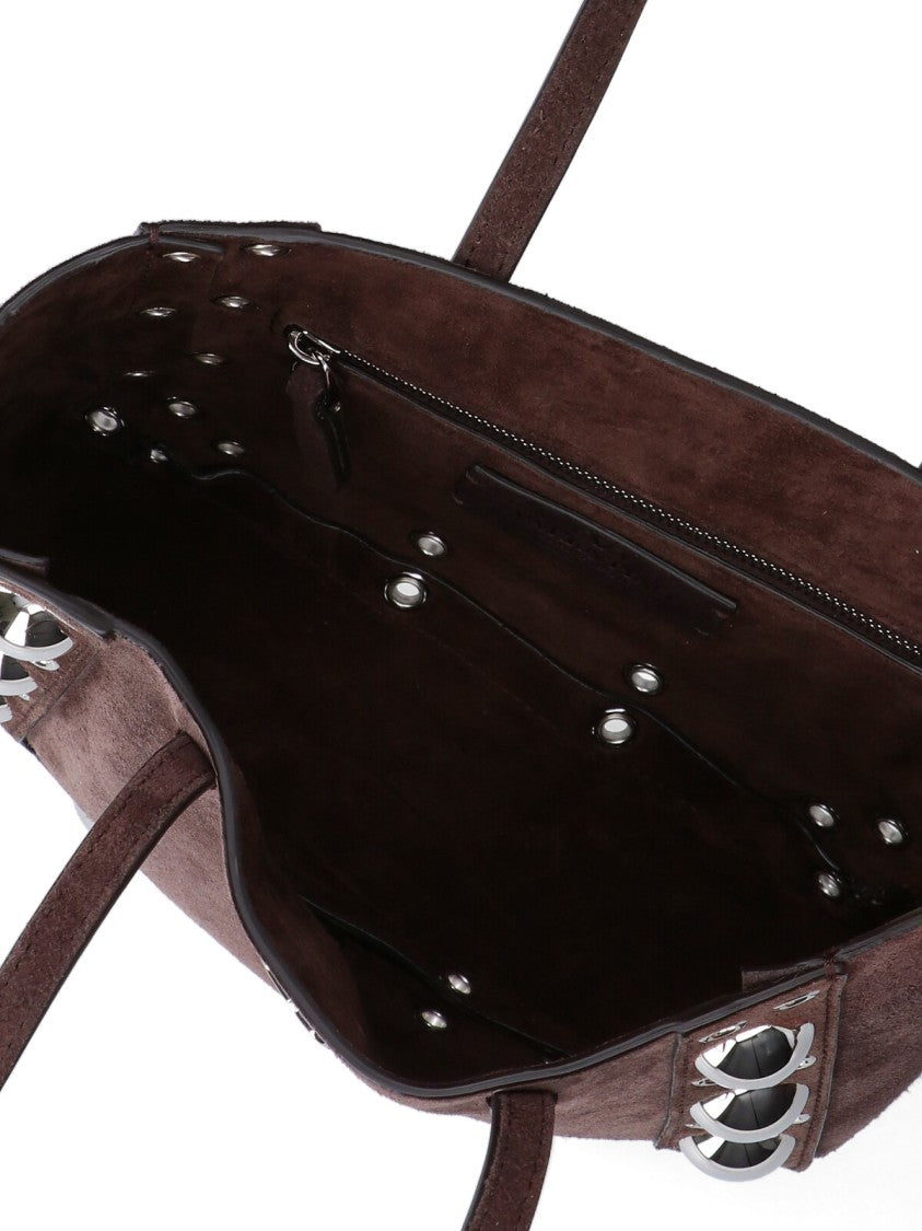 Valentino Garavani Mini 'Nellcôte' Tote Bag – Brown