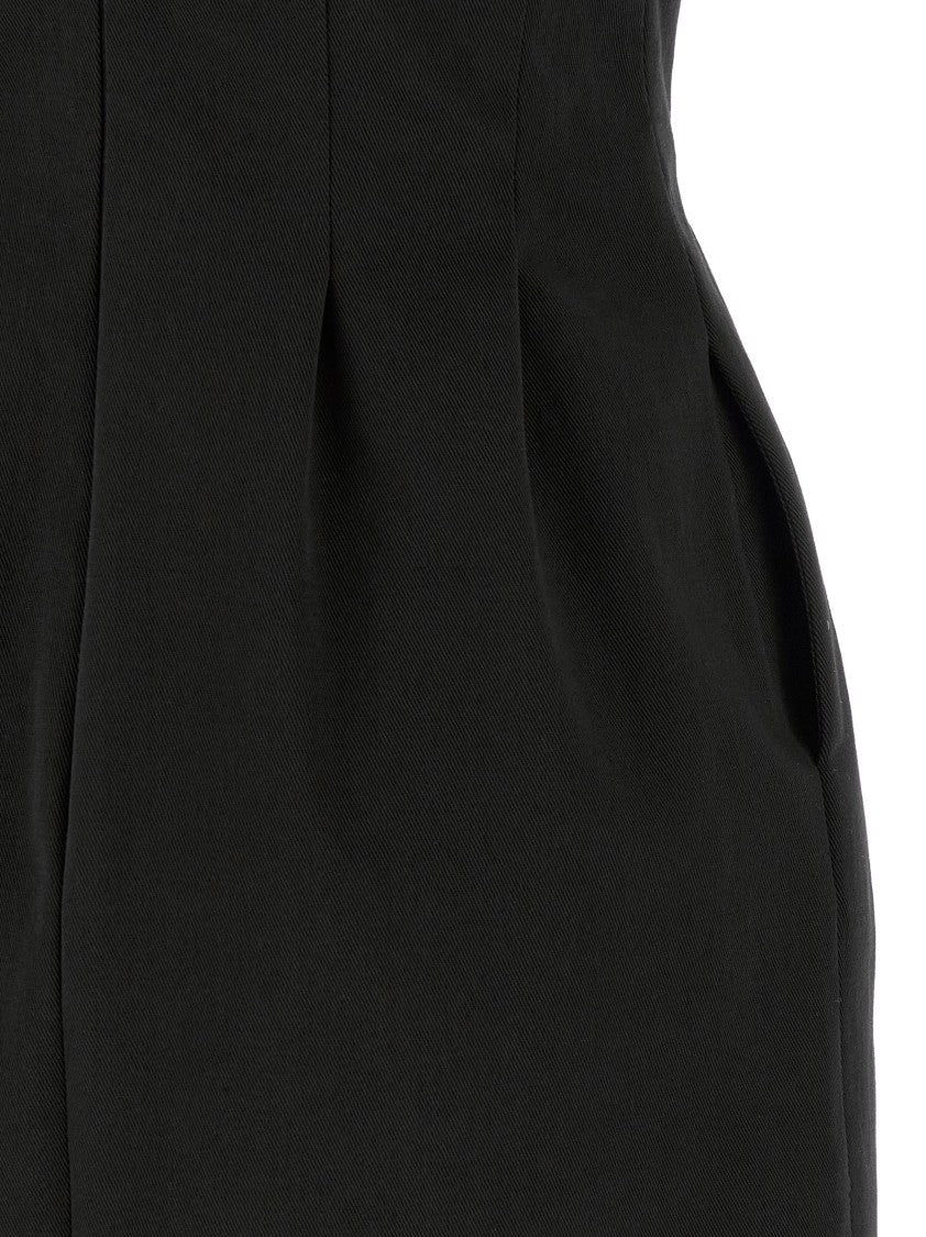 Elisabetta Franchi Metal Plaque Dress