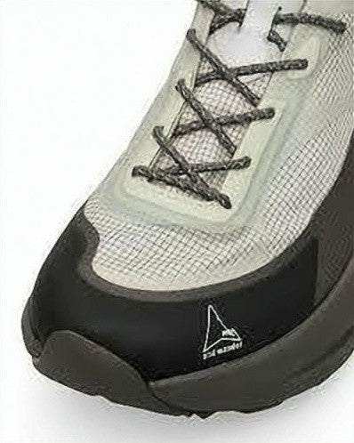 And Wander Mesh Upper Sneakers With Textured Outsole