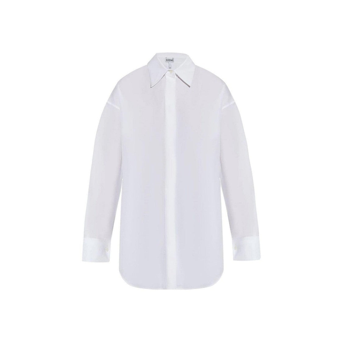 Loewe Draped Cotton Shirt