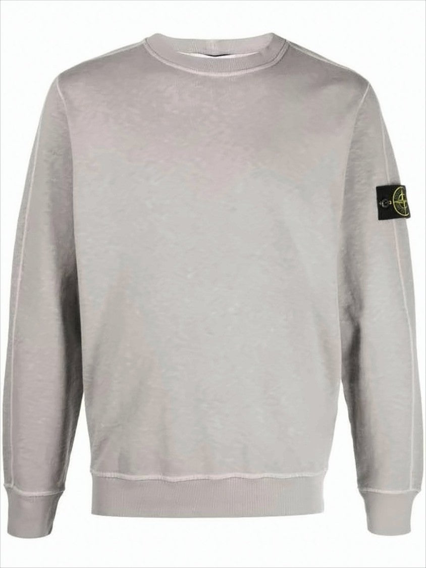 Stone Island Relaxed Fit Crewneck Sweatshirt