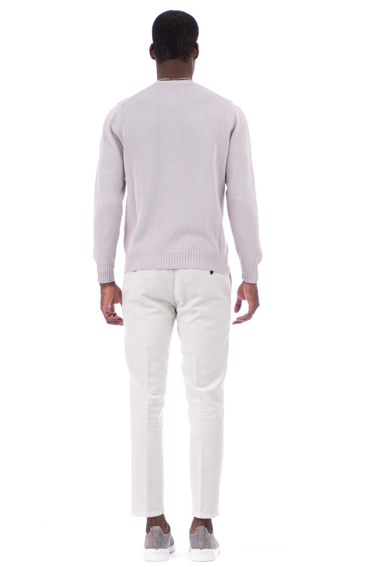 Drumohr Cotton Fine 5 Crewneck Sweater