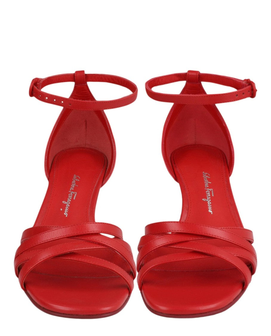 Ferragamo Flor 55 Heel Sandals