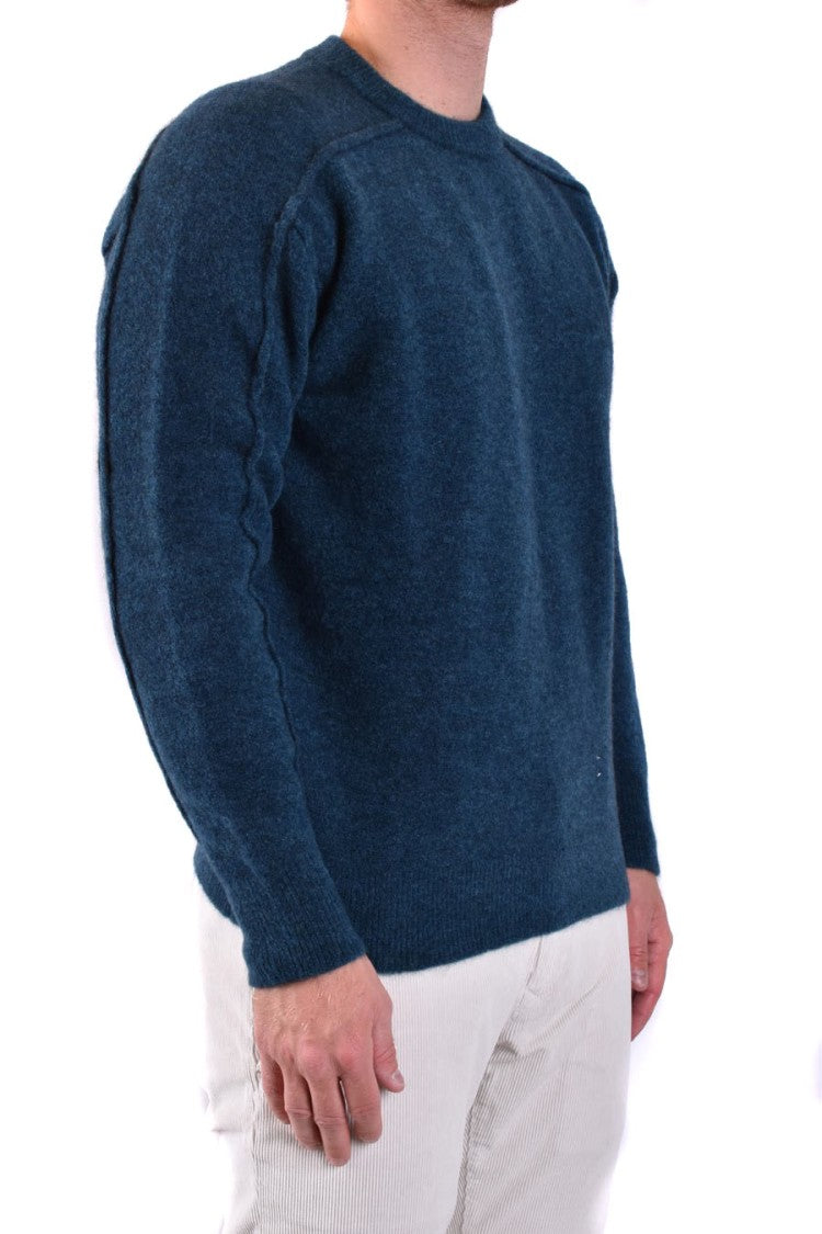Isabel Benenato Petroleum Knit Sweater