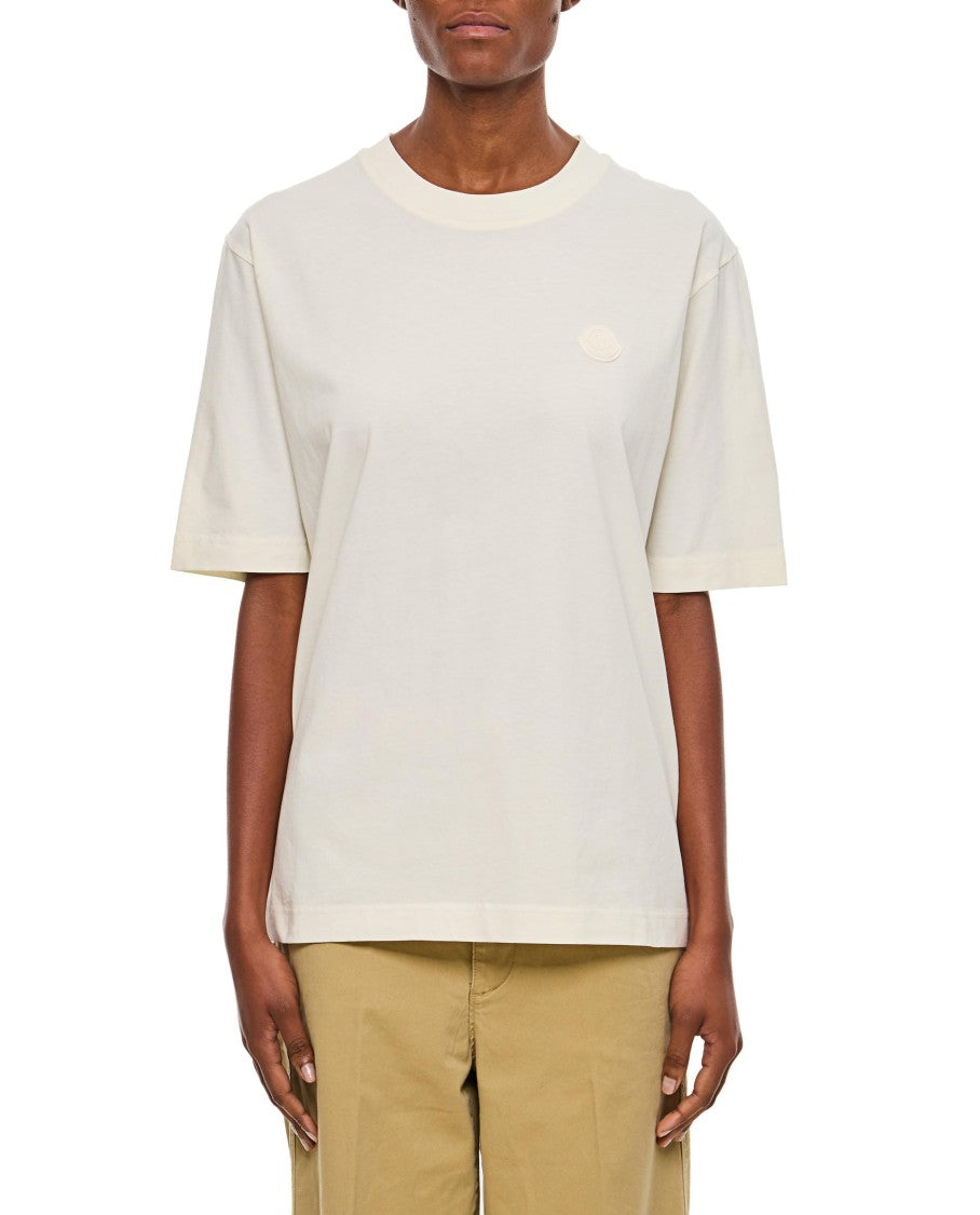 Moncler Relaxed-Fit Crew-Neck T-Shirt With Embossed Logo
