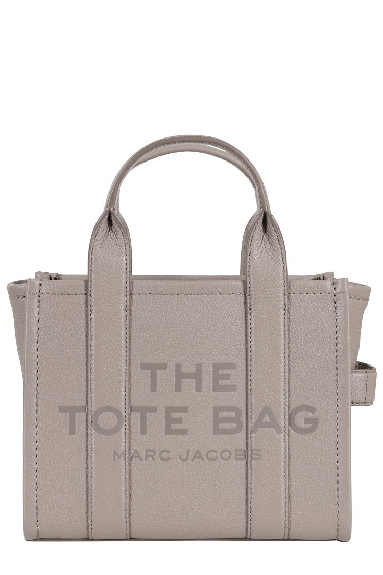 Marc Jacobs Structured Small Tote With Adjustable Strap And Embossed Logo