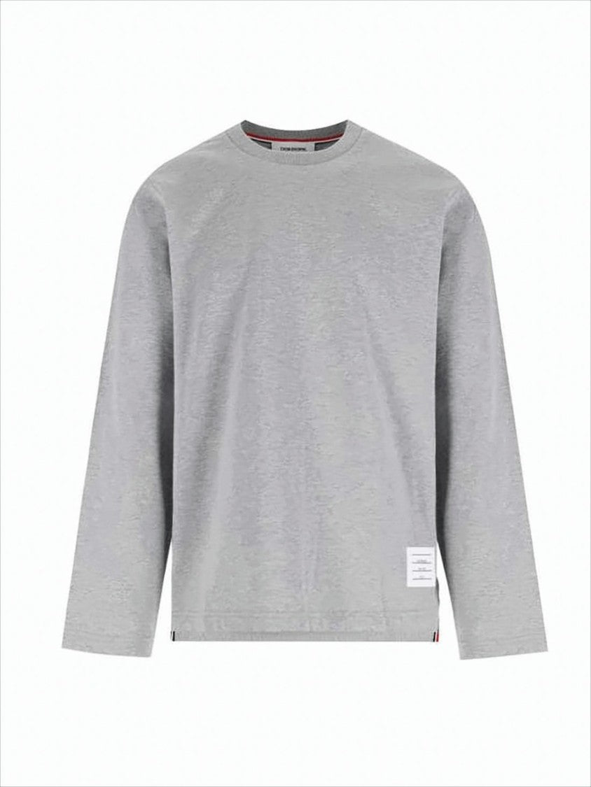 Thom Browne Long Sleeve Crew Neck Shirt
