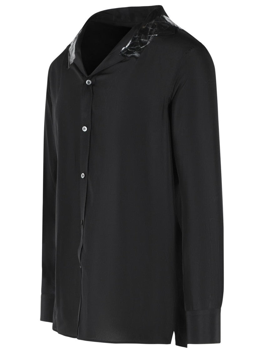 Maison Margiela Black Silk Shirt